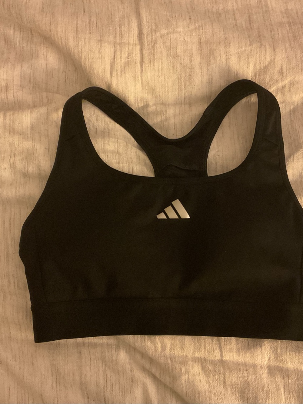 adidas Black sports bra
